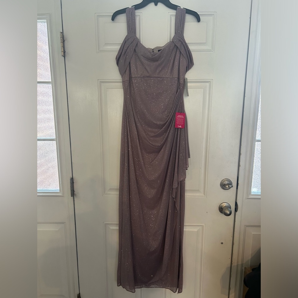 Alex Evenings Sparkle Light Purple Gown Sz 10 NWT - Picture 2 of 5